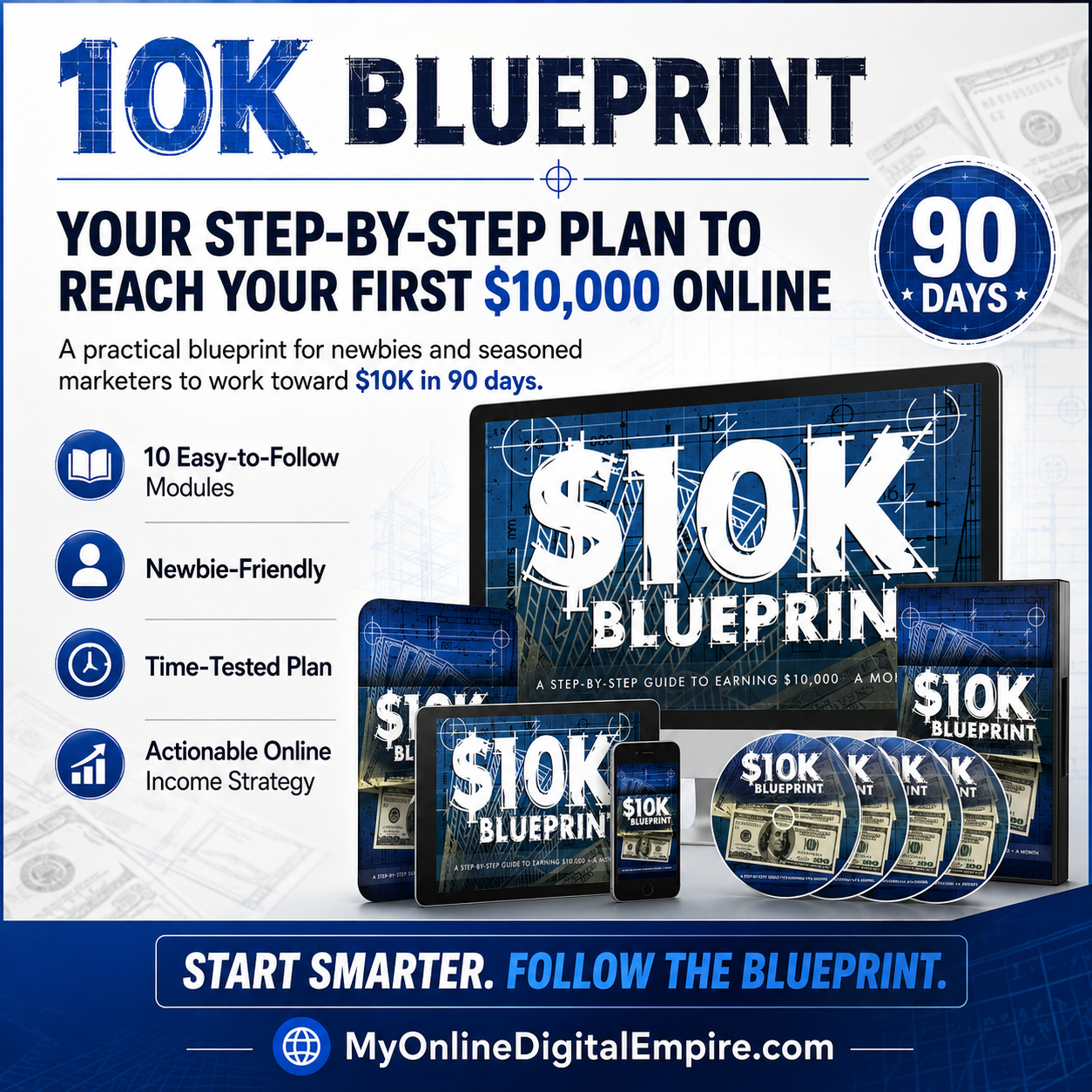 $10K Blueprint step-by-step plan for building online income