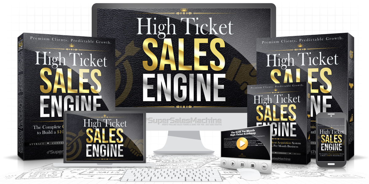 High Ticket Sales Engine product package
